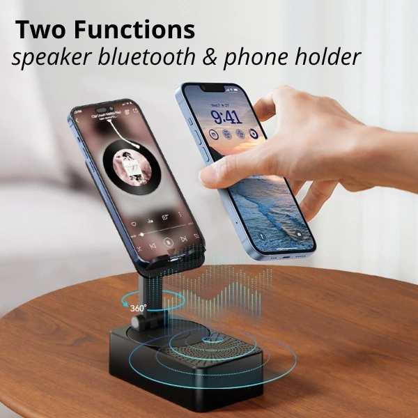Stand Holder Hp Wireless Speaker Bluetooth