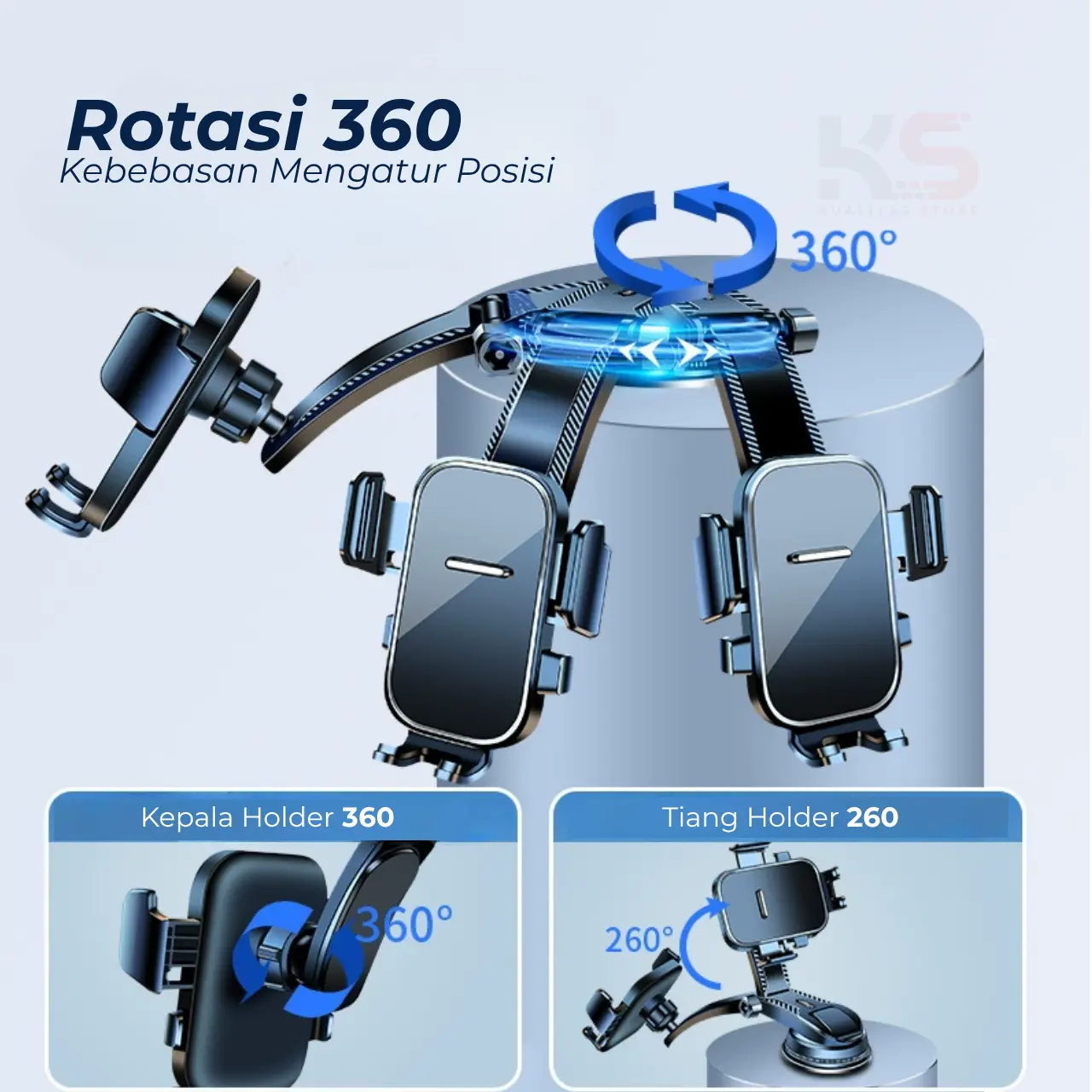 Holder Mobil Tempel Magnetic