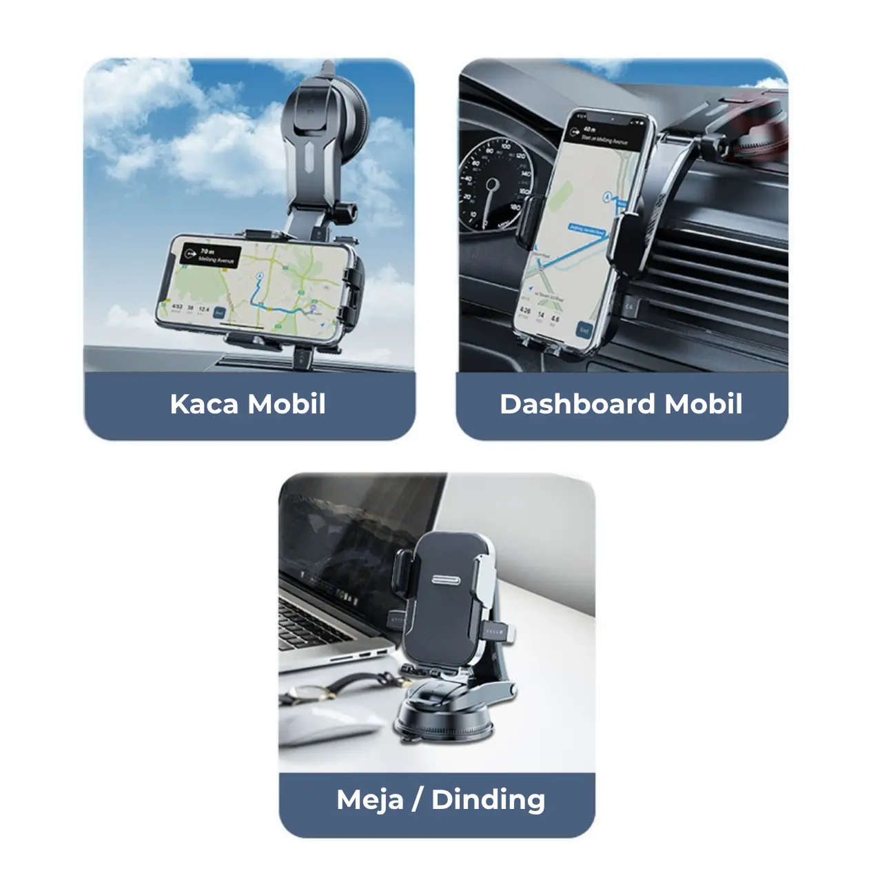 Holder Mobil Tempel Magnetic