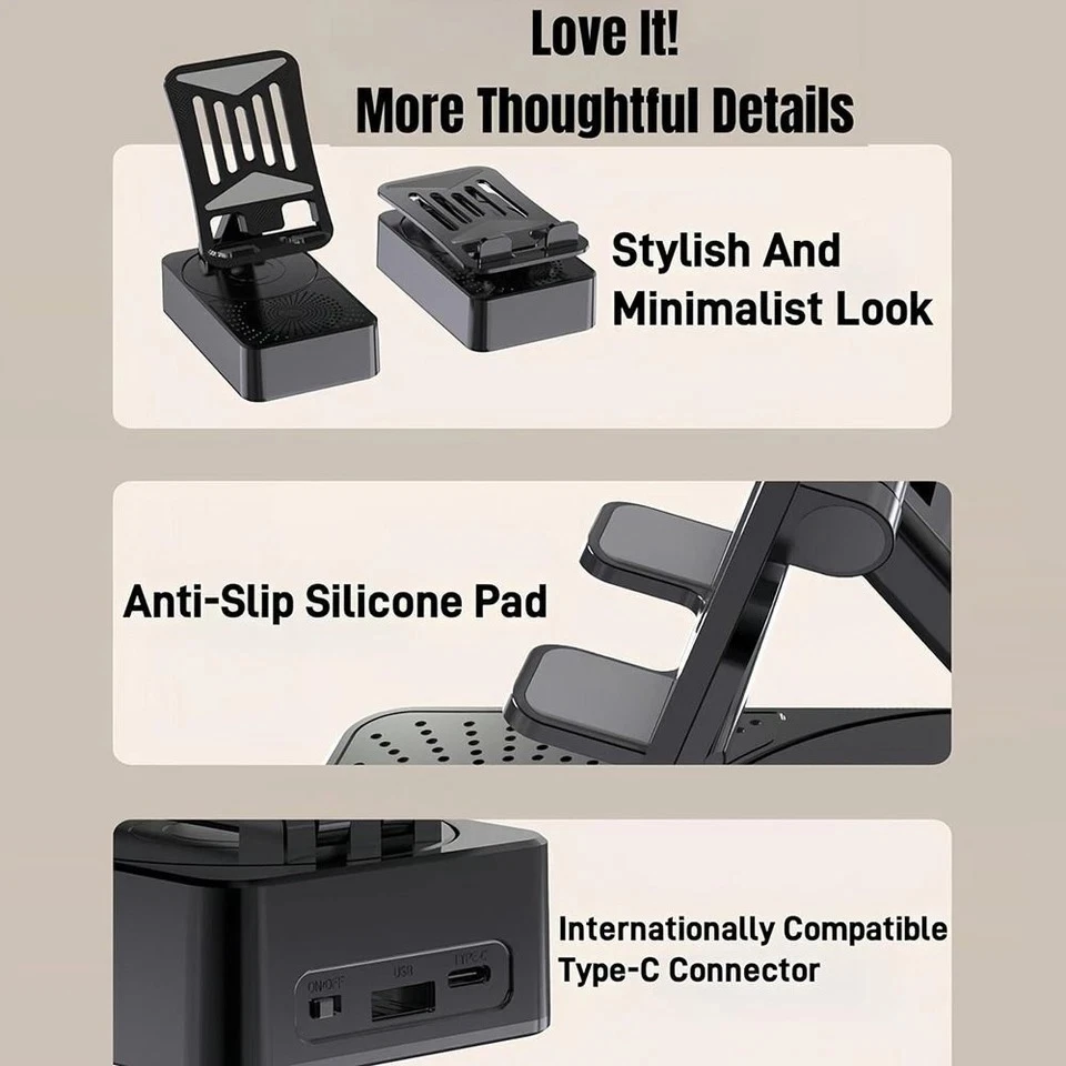 Stand Holder Hp Wireless Speaker Bluetooth